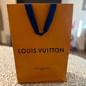 authentic louis vuitton shopping bag 🔥